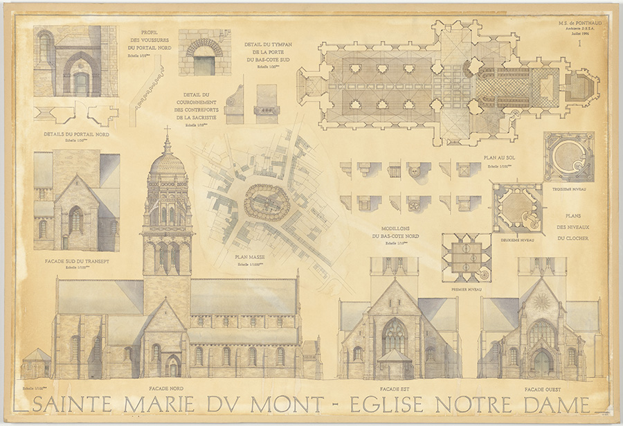 Église et sa place