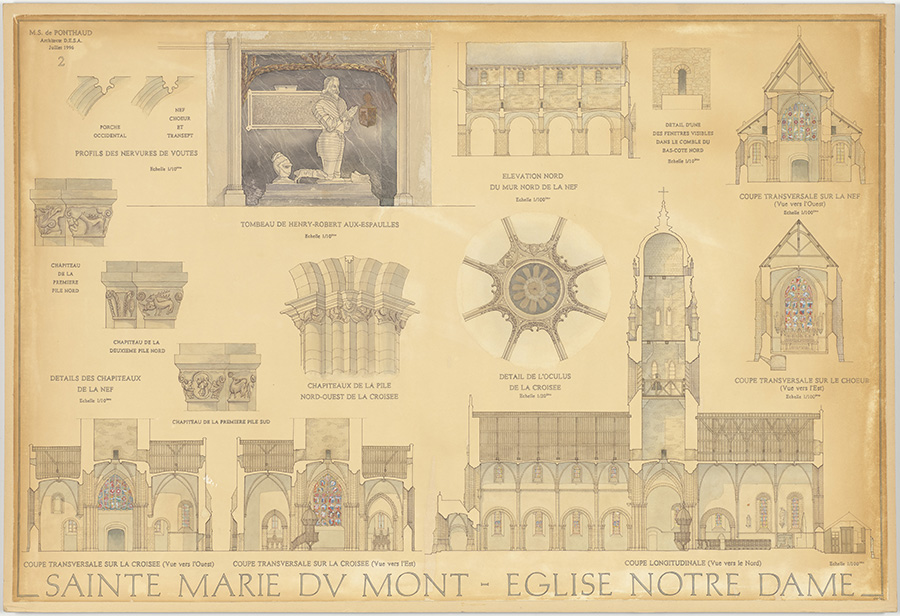 Église et sa place