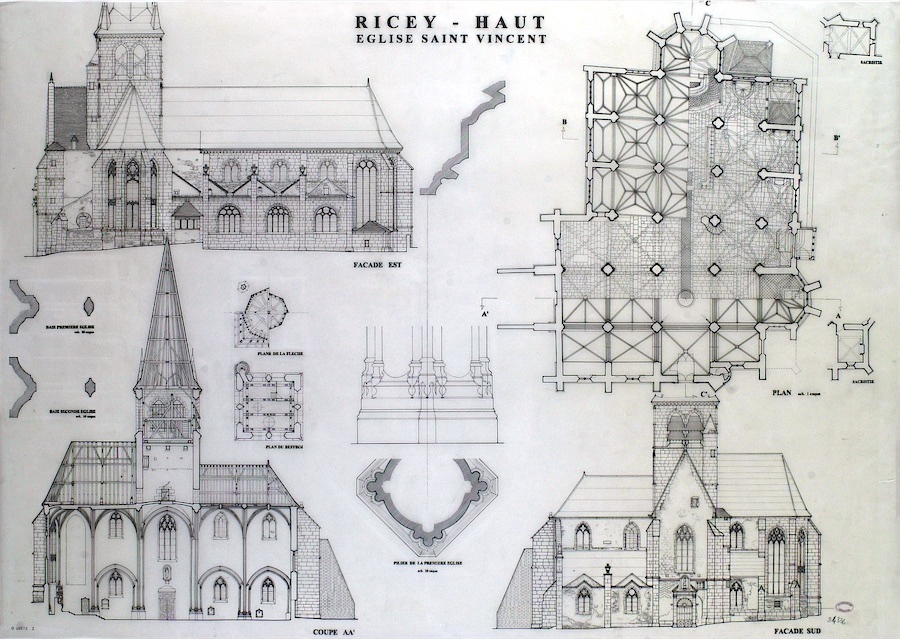 L'église Saint Vincent à Ricey-Haut dans l'Aube - Planche 2