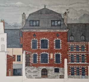 L’Hôtel de ville d’Avesnes-sur-Helpe dans le Nord (59)